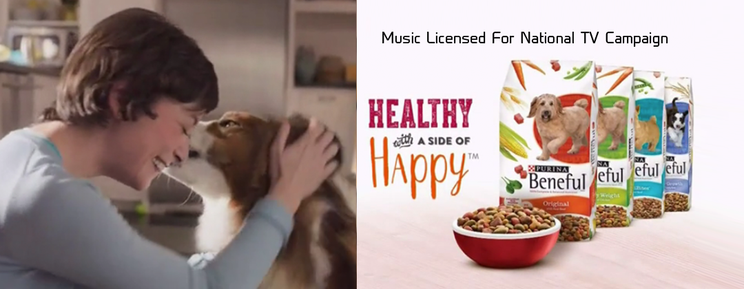 Purina Beneful national television commercial licensed “ALIBI-Hunny Bunny through Alibi Music Library